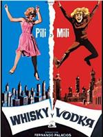 Whisky y vodka